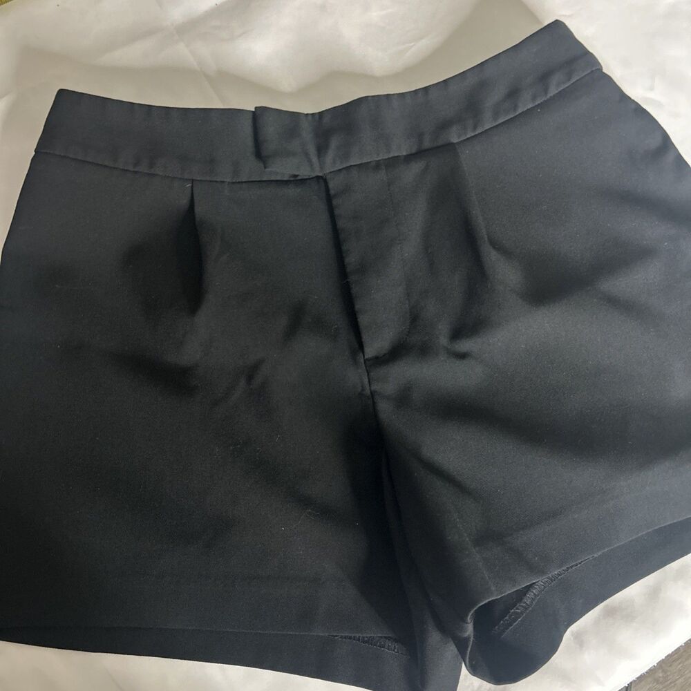 Dressy Black Short Dress Shorts Size 10 Timeless Capsule Basic Preppy
